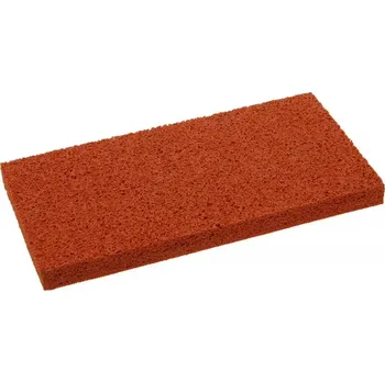 Zednické hladítko LEVIOR Houba jemná oranžová náhradní 250x130x18mm