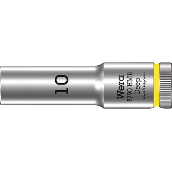Gola hlavice Wera 004532 Nástrčná hlavice 3/8" 10 mm Typ 8790 HMB Deep, prodloužená (W05004532001)