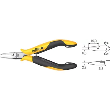 Kleště WIHA Z 47 1 110 04SB-Elek.-Vornschn.,schmal, F1 11 (WIHA27452)