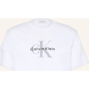 Pánské tričko Calvin Klein Jeans Pánské Tričko, bílá, S