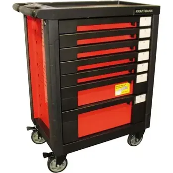 Dílenský montážní vozík BGS104072. S vybavením 185 dílů, Krafmann (BGS104072)