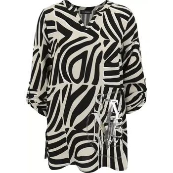 Dámská halenka DORIS STREICH dámská tunika černobílá
