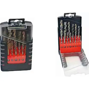 Závitořezný nástroj Souprava strojních závitníků a vrtáků (DIN 338) Bučovice Tools M3-M12, HSSE, šroubová drážka (BU104 004)