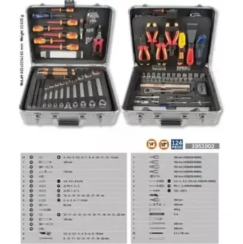 Kufr na nářadí Projahn "Elektro SE" (124 dílů) (DATPRO3951002)