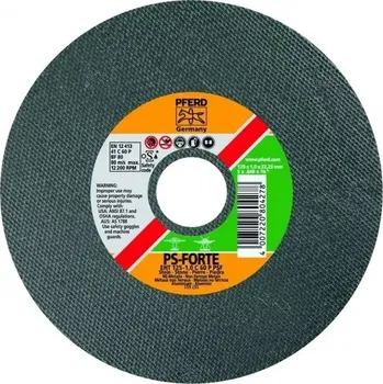 Řezný kotouč Univerzální řezací kotouč EHT 115-1,0 C 60 P PSF/22,23. PFERD - PS-FORTE (PF4007220669310)