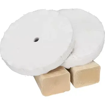 Brusný kotouč Leštící sada na dřevo pr.200x20mm, pr.16mm, 4 díly (BER052030)