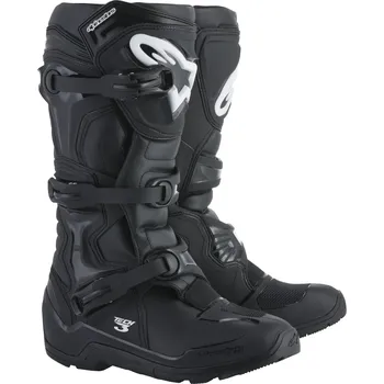 Moto obuv Boty tech 3 enduro, alpinestars (černé, vel. 45,5)