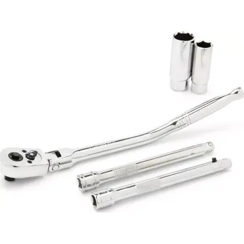 Gola sada 5 ks. Sada metrických nástrčných hlavic na zapalov (SATAST09003SJ)