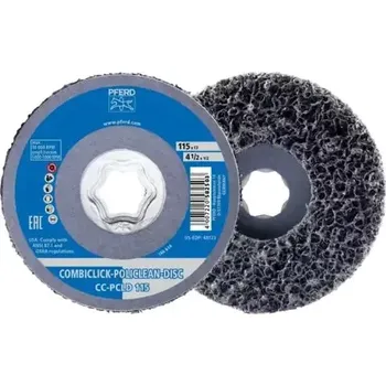 Příslušenství k brusce Rounové kotouče POLICLEAN pr. 115 mm COMBICLICK® Pferd CC-PCLD 115 pro hrubé úklidové práce (PF4007220582541)