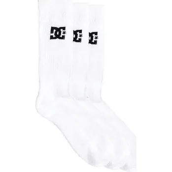 Pánské ponožky ponožky DC SPP DC Crew 3 Pack - WBB0/Snow White 40-45