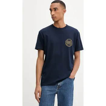 Pánské tričko Bavlněné tričko Tommy Jeans pánské, tmavomodrá barva, DM0DM21987 59X, vel. M