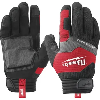 Pracovní oblečení Pracovní rukavice Milwaukee PAD PRO WORK s pěnovým polstrováním, ochrana proti proříznutí, velikost 11 (XXL), 1 pár, 4932498510