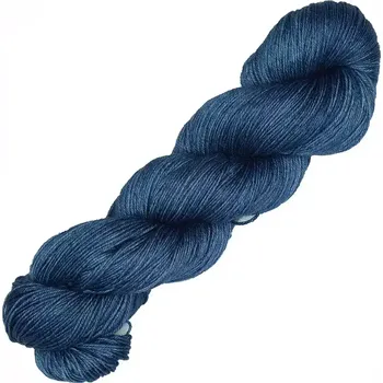 Příze Symfonie Yarns Terra Uni SS2002 Jeans modrá (Ručně barvená příze Terra Uni 2002 Jodhpur Blue)