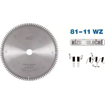 Pilový kotouč Pilový kotouč s SK pr. 250 x 3,2/2,2 x 30 - 72 WZ, typ 22 5381-11 (PI22538111WZ250)