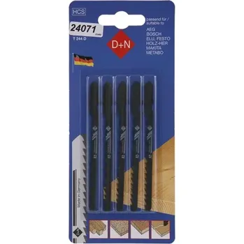 Pilový plátek Přímoč.pilka 5ks 75mm/1.3mm,HCS,32440 (L24071)