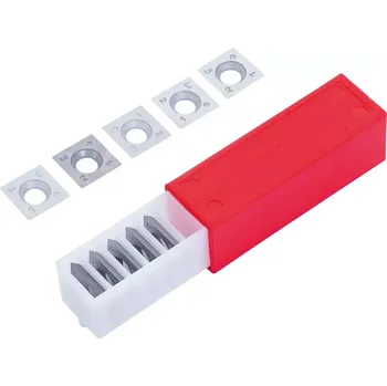 Pracovní nůž Výměnné TK destičky Bernardo pro spirálový nožový hřídel (Sada 10 ks) (BER151078)