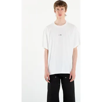 Pánské tričko Tričko MM6 Cotton T-Shirt Off White XXL
