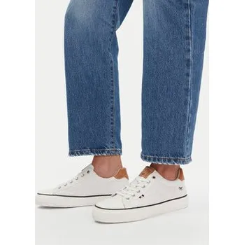 Dámské tenisky Plátěnky Mustang 1272-307 Bílá 42