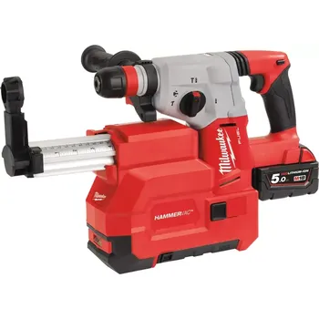 Pneumatické kladivo Aku kombinované kladivo Milwaukee M18 CHXDE-502C, SDS-plus s odsavačem prachu (MI4933448185)