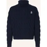 Tommy Hilfiger Dívčí Svetr S Rolákem, tmavě modrá, 140