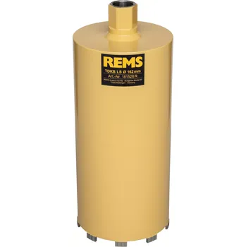 Vrták Diamantová jádrová vrtací korunka Rems TDKB LS 162 × 320 × UNC 1¼ (REM181526)