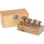 Bernardo 42-1023 Frézy na drážky T, TiN, sada 9-dílná (BER421023)