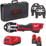 Aku hydraulický lis Milwaukee M12 HPT-202C V-KIT2 (2,0 Ah) (MI4933459382)