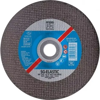 Řezný kotouč Rozbrušovací kotouč EHT 115-1,8 A 46 R SG-INOX/22,23. PFERD – SG-ELASTIC (PF4007220810354)