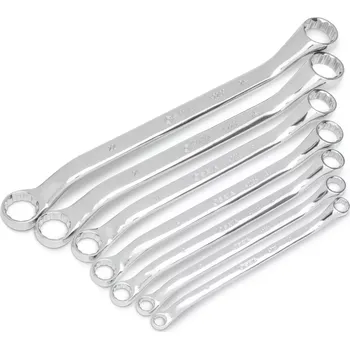 Ruční nářadí 7 ks. Sada metrických klíčů s dvojitou hlavou - 8x (SATAST09072SJ)