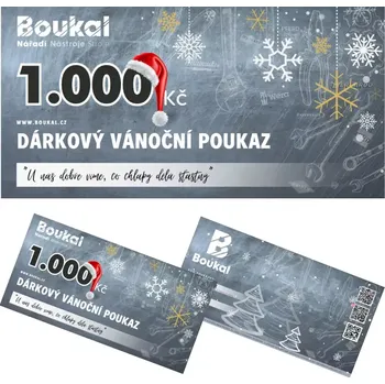Sada nářadí Dárkový poukaz k vánocům v hodnotě 1.000 Kč
