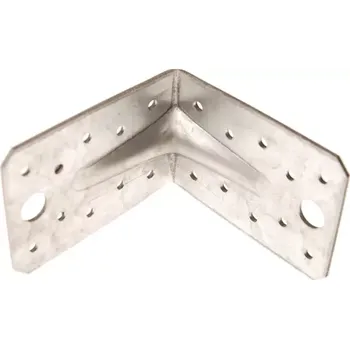 Tesařské kování plech spojovací, 90x90x65x2,5mm, 90°, pozinkovaný (BGS1080939)