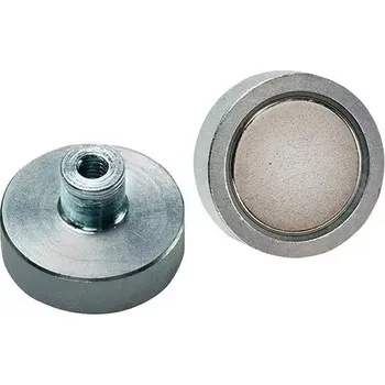 Dekorativní magnet Magnetický plochý chapač NdFeB závit 6x4,5/ 11,5mm FORMAT