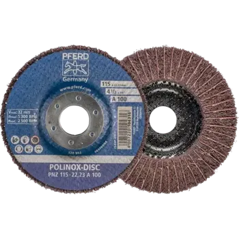 Příslušenství k brusce Brusný kotouč POLINOX Pferd PNZ 115-22,23 A 100 (PF4007220104316)