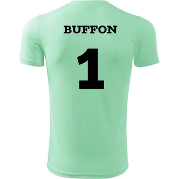 Míčový sport Dětský fotbalový dres Buffon - Barva: mátová, Velikost 8let