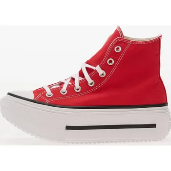 Dámské tenisky Converse Plátěnky Chuck Taylor All Star Lift Double Stack A15542C Červená 37_5