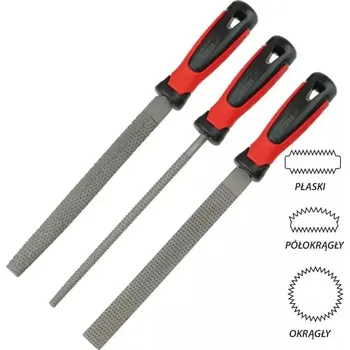 Sada rašplí na dřevo 200mm