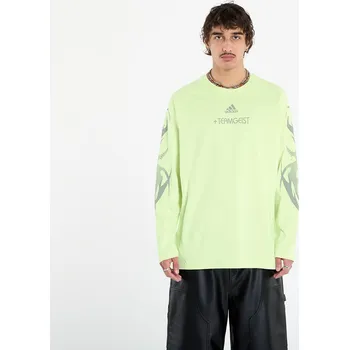 Pánské tričko Tričko adidas Adilenium Season 4 Teamgeist Graphic Long Sleeve T-Shirt Almost Lime L