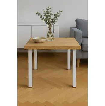 Stolová podnož In-Design Nábytková noha NYKO 40x40 výška 410 mm, bílá matná