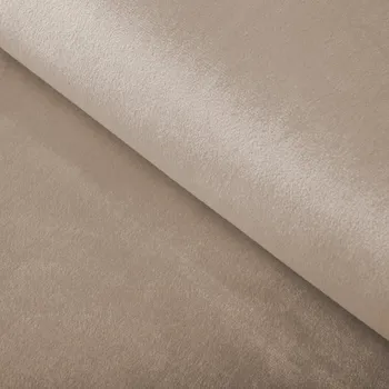 Sametová látka Velvet Premium SVP-042 Béžovohnědá - šířka 280 cm