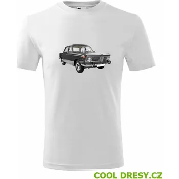 Chlapecké tričko Dětské tričko s BMW 1600 - Barva: bílá, Velikost 8let