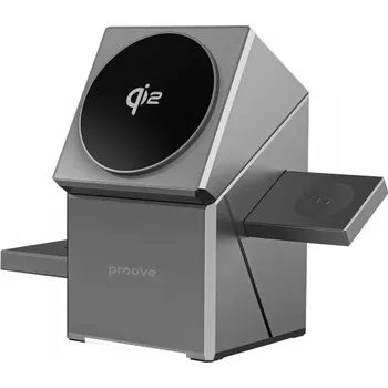 Proove 3v1 Bezdrátová magsafe QI2 nabíječka stojánek 15W