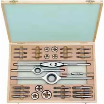 Závitořezný nástroj Souprava závitořezných nástrojů Bučovice Tools W 1-II, HSS (BSW 1/8" - 1/2") (BU340 012)