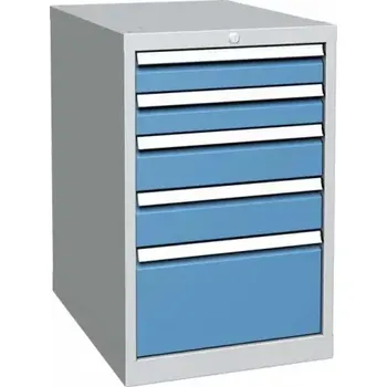 Dílenský stůl Podvěsný kontejner Mevatec - 5 zásuvek (MEV3154)