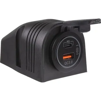 Elektrická zásuvka USB + USB-C zásuvka voděodolná v přídavném panelu SLEVA 2%