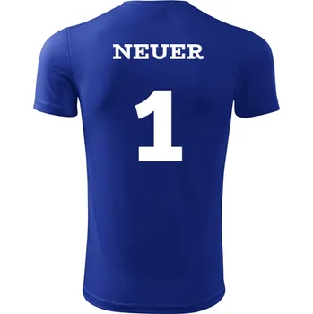 Míčový sport Dětský fotbalový dres Neuer - Barva: královská modrá, Velikost 6let