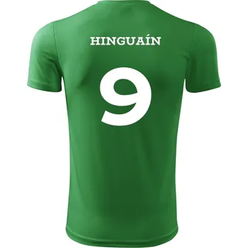 Dětský fotbalový dres Hinguaín - Barva: střední zelená, Velikost 6let
