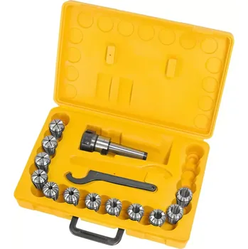 Kleštinový upínač Bernardo MK 2 s kleštinami ER 32 Sada 13 dílů (BER261004B)