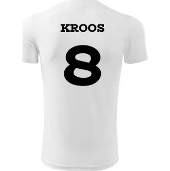 Sport Dětský fotbalový dres Kross - Barva: bílá, Velikost 8let