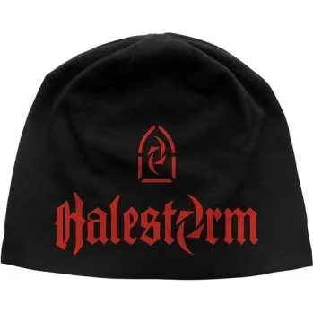 Čepice Merch Halestorm: Halestorm Unisex Beanie Hat: Logo Jd Print
