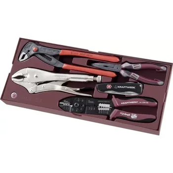 COMPLETO - Souprava kleští univerzálních + 4222 - 250 5 ks KRAFTWERK (KRAF-KR-4900-57B3)